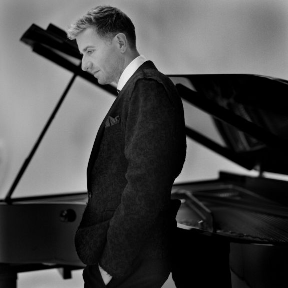 Pianist Jean-Yves Thibaudet is shown. IMG Artists